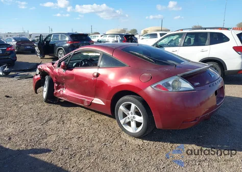 2007 Mitsubishi Eclipse Gs from USA, damaged, VIN 4A3AK24FX7E004995